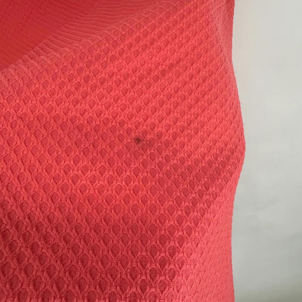 Cupcakes and Cashmere Women’s Size XS Coral One Shoulder Ruffle Mini Dress - Picture 3 of 13